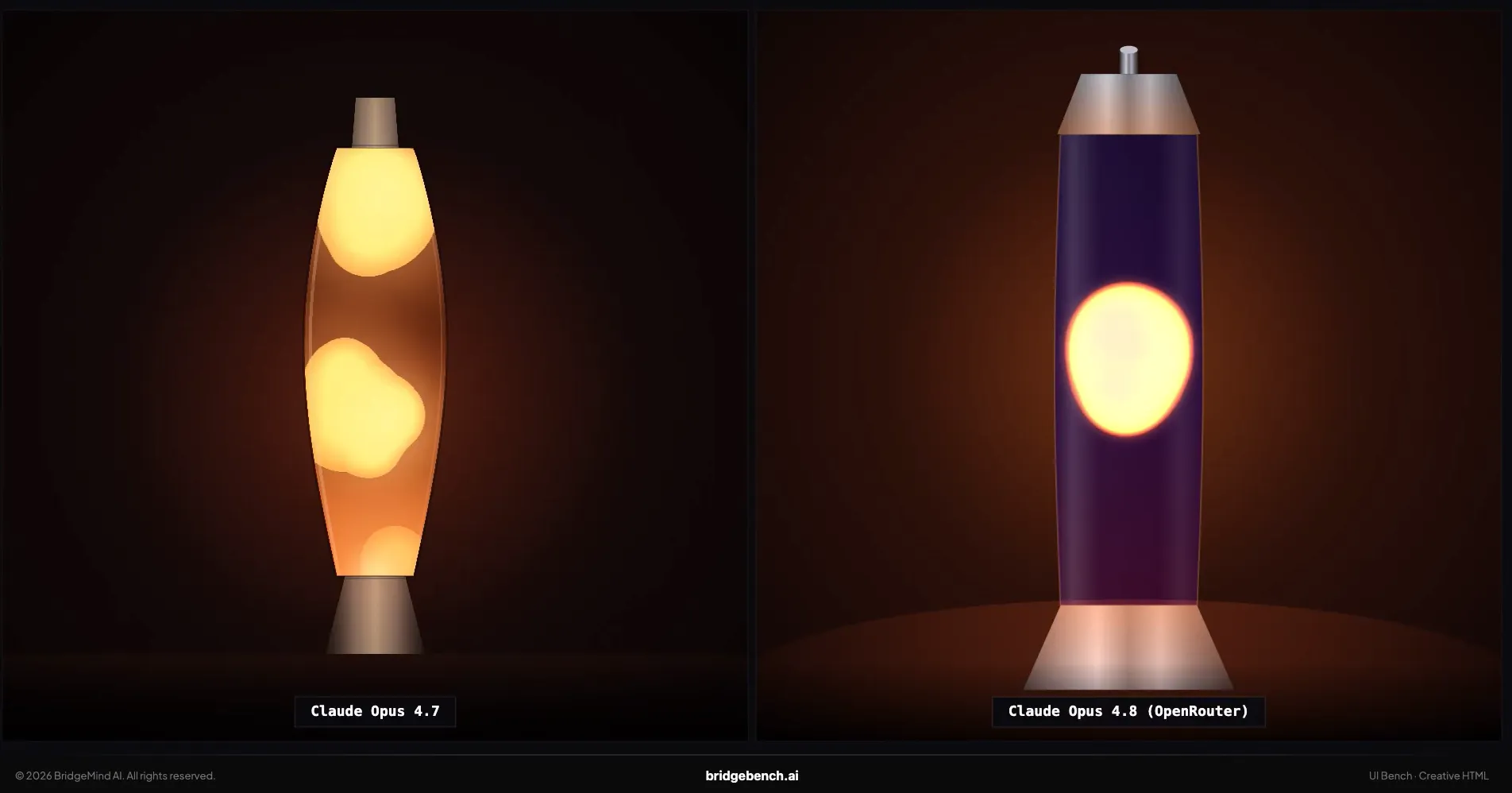 Java Lamp test